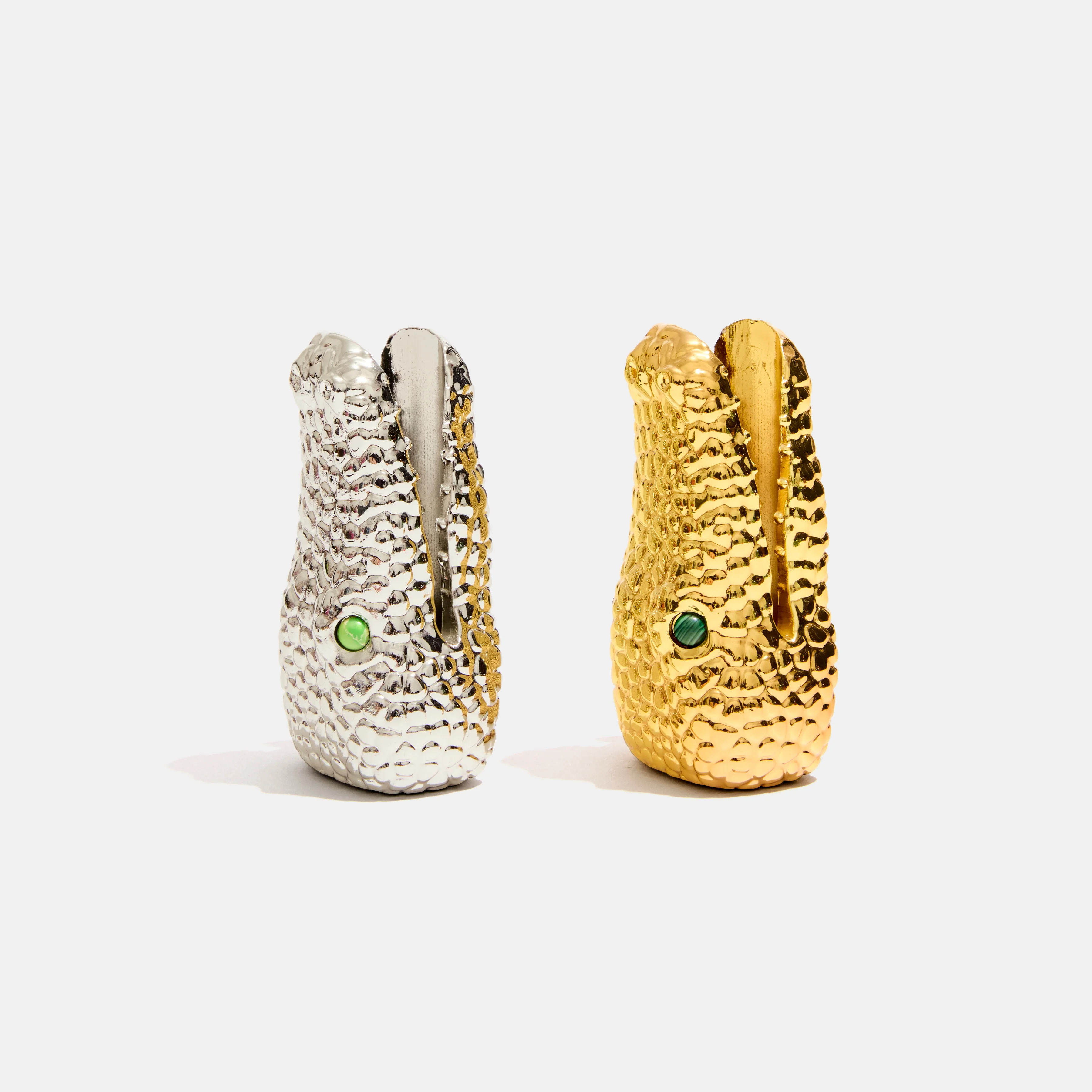 Croc Lighter Case in Gold - Image 3