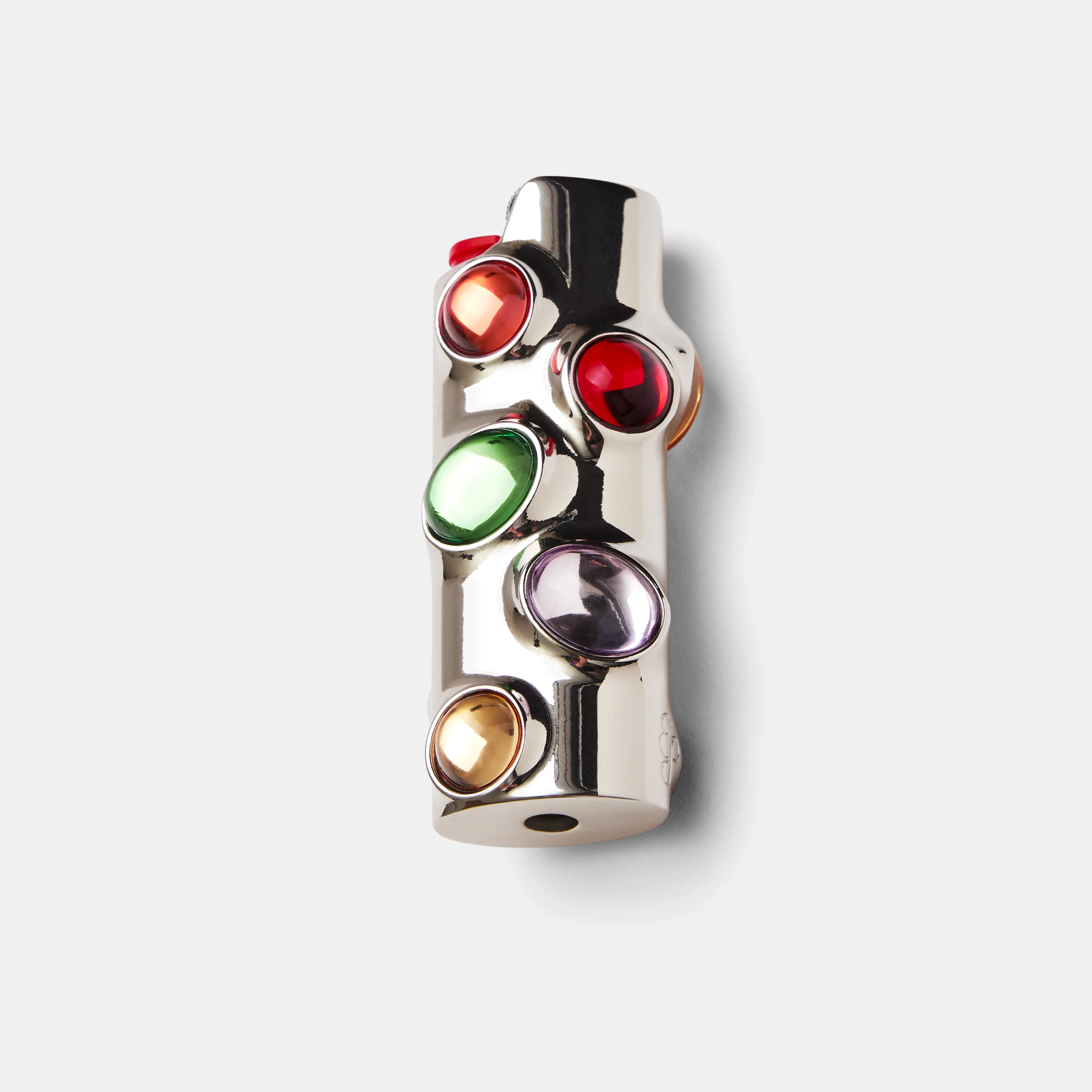 Gemstoned Lighter Case in Multi-stone - Image 3