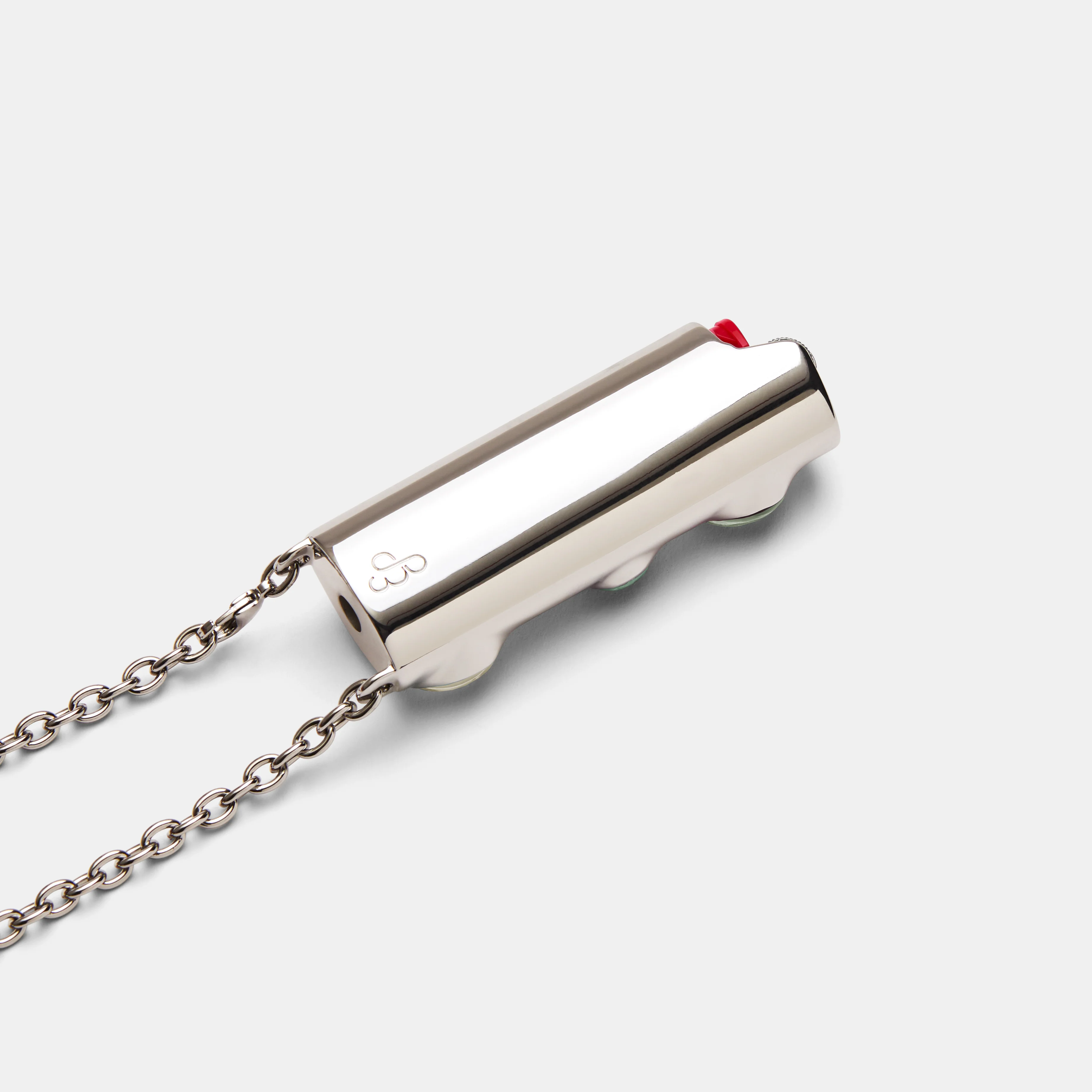 Gemstoned Crossbody Lighter Case in Khaki - Image 3