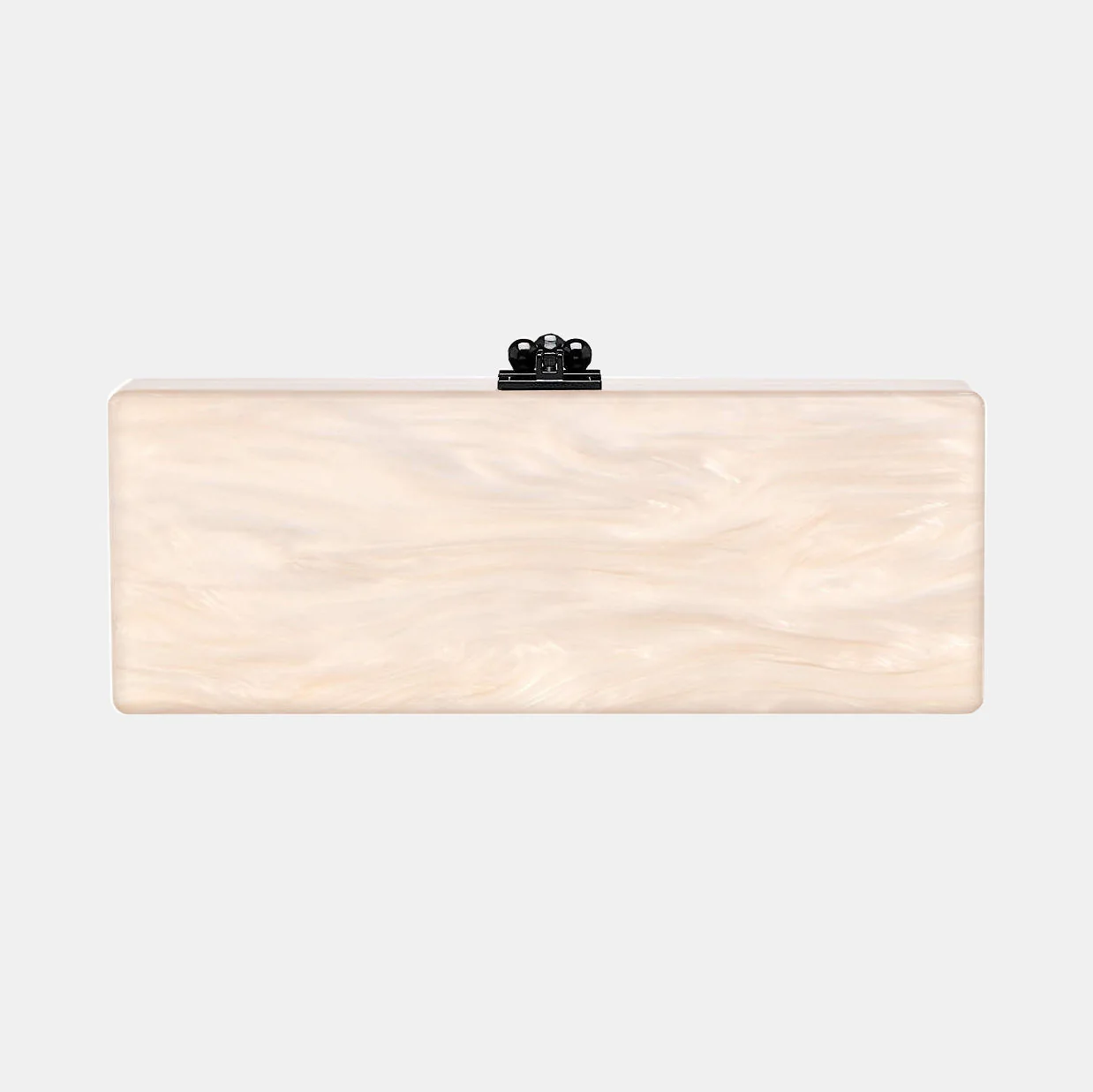 Bridal Slim Flavia Box Clutch  in Made to Order Acrylic - Image 13