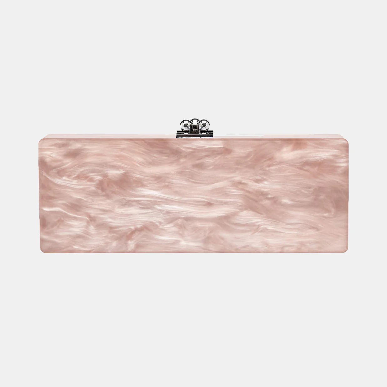 Bridal Slim Flavia Box Clutch  in Made to Order Acrylic - Image 17