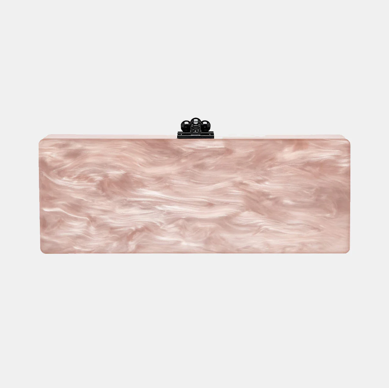 Bridal Slim Flavia Box Clutch  in Made to Order Acrylic - Image 18
