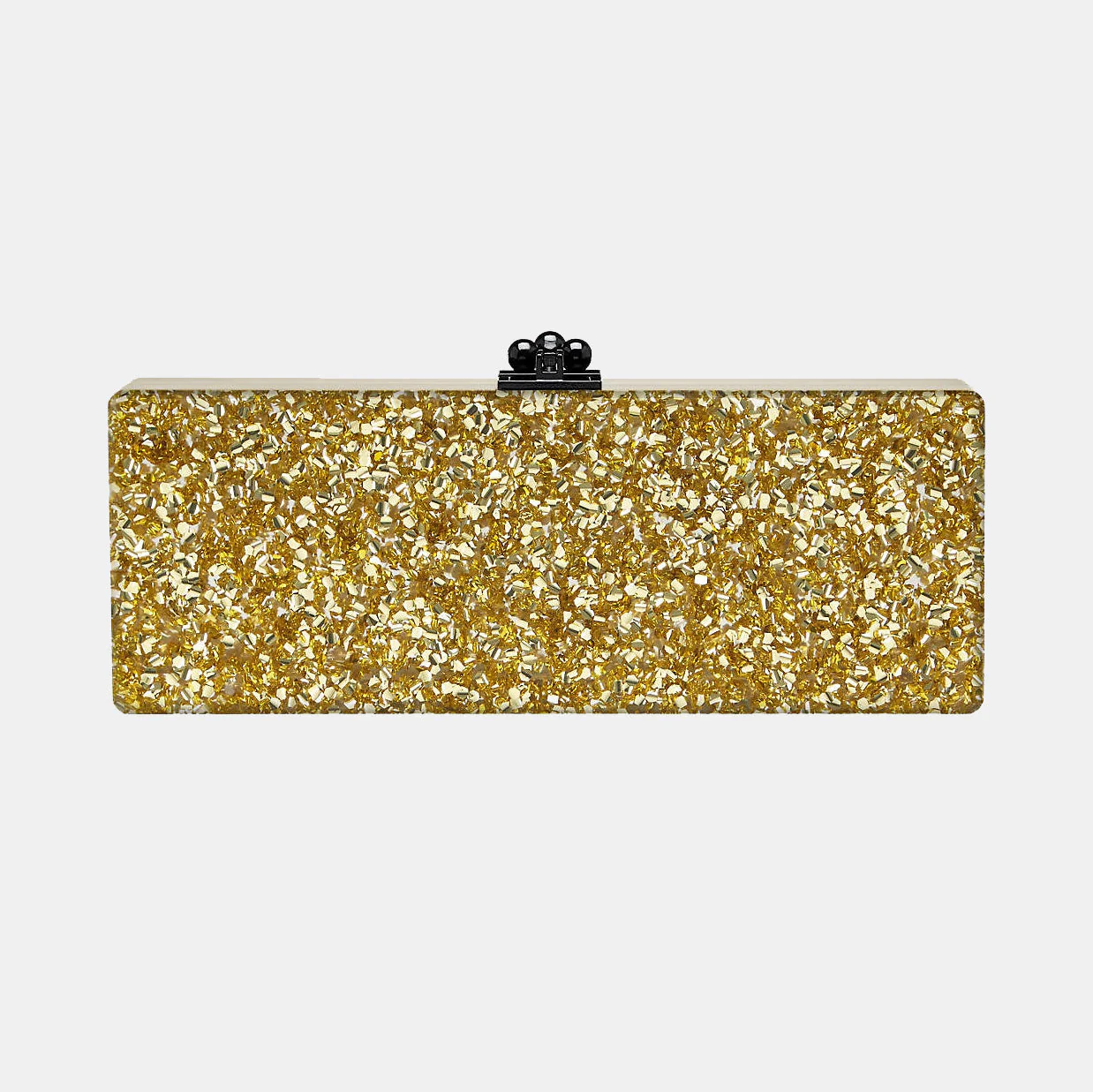 Bridal Slim Flavia Box Clutch  in Made to Order Acrylic - Image 20