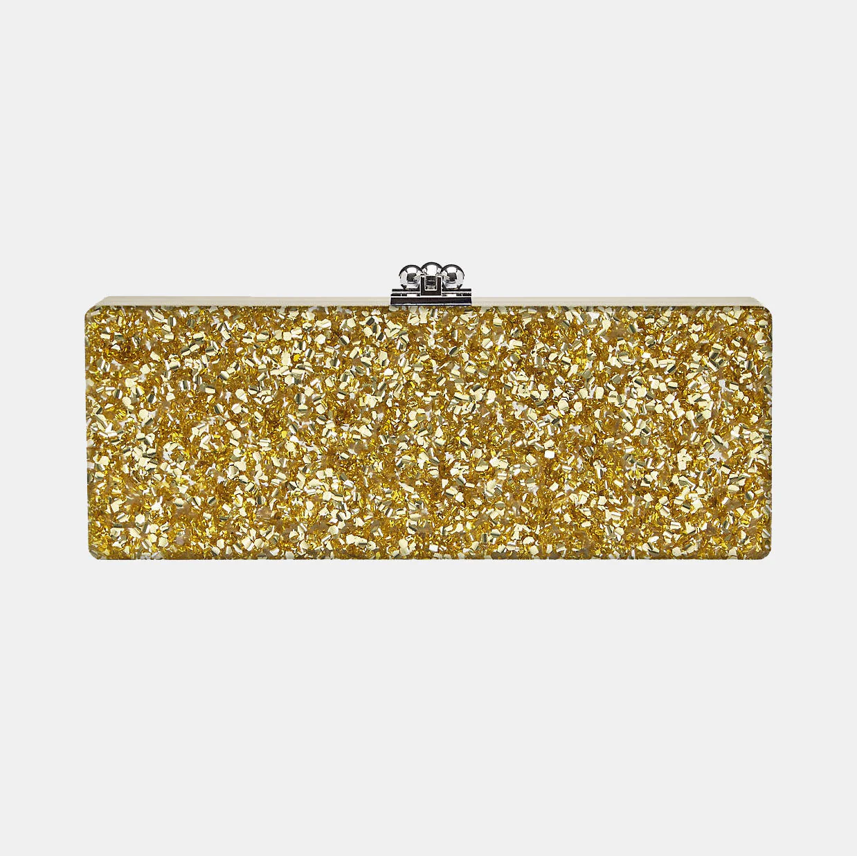 Bridal Slim Flavia Box Clutch  in Made to Order Acrylic - Image 23