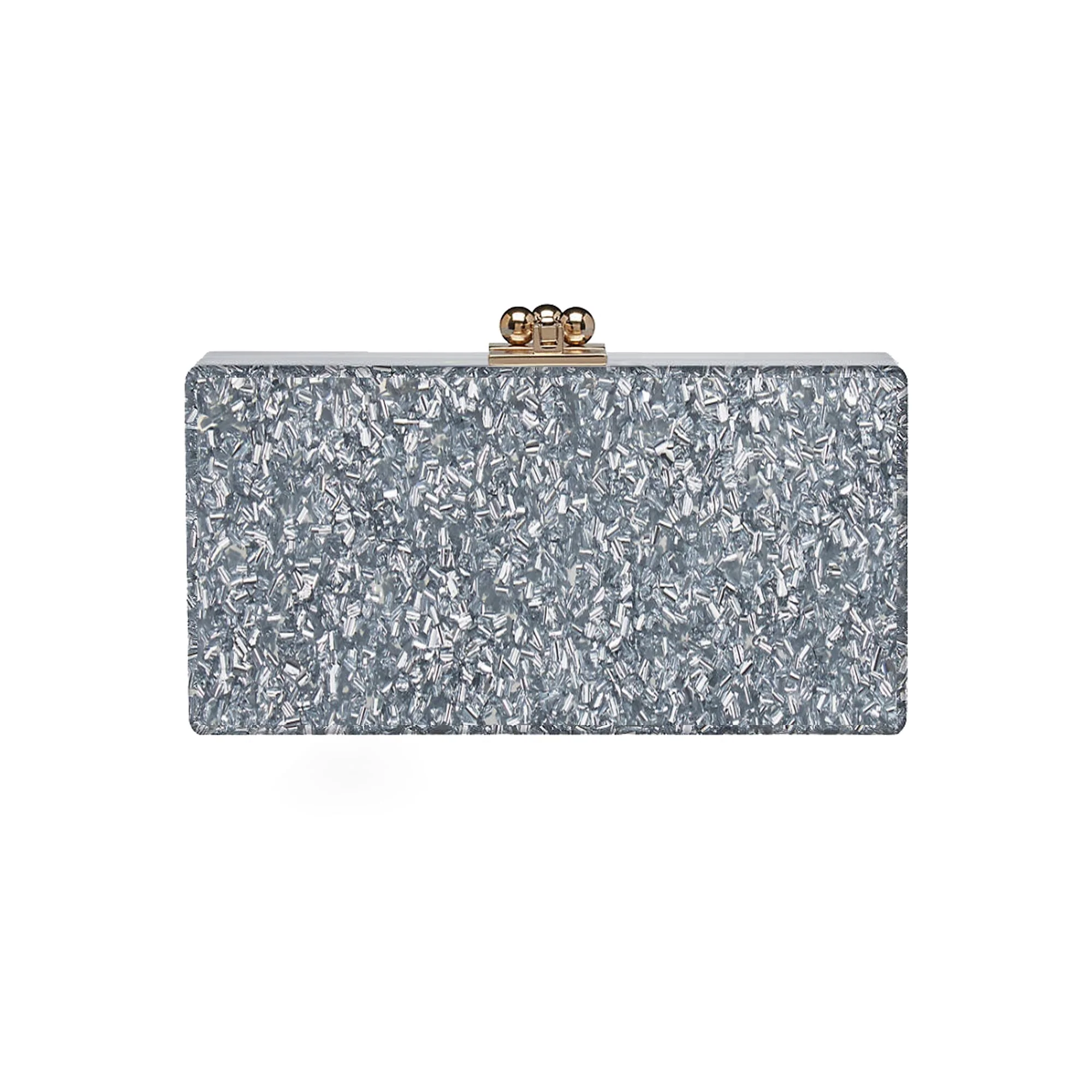 Bridal Slim Jean Box Clutch in Made to Order Acrylic - Image 10