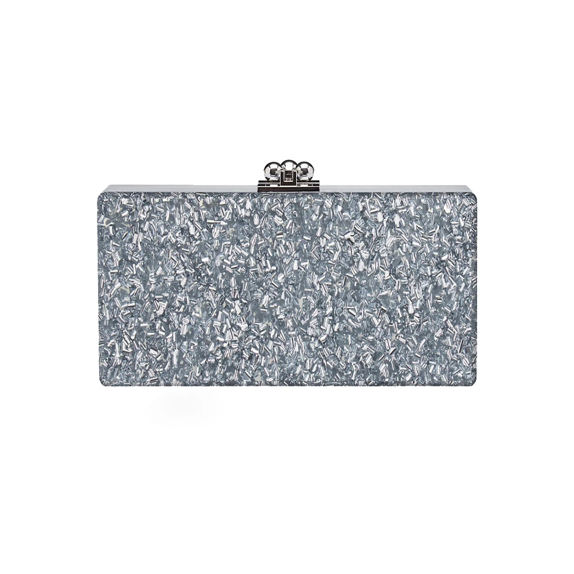 Bridal Slim Jean Box Clutch in Made to Order Acrylic - Image 11