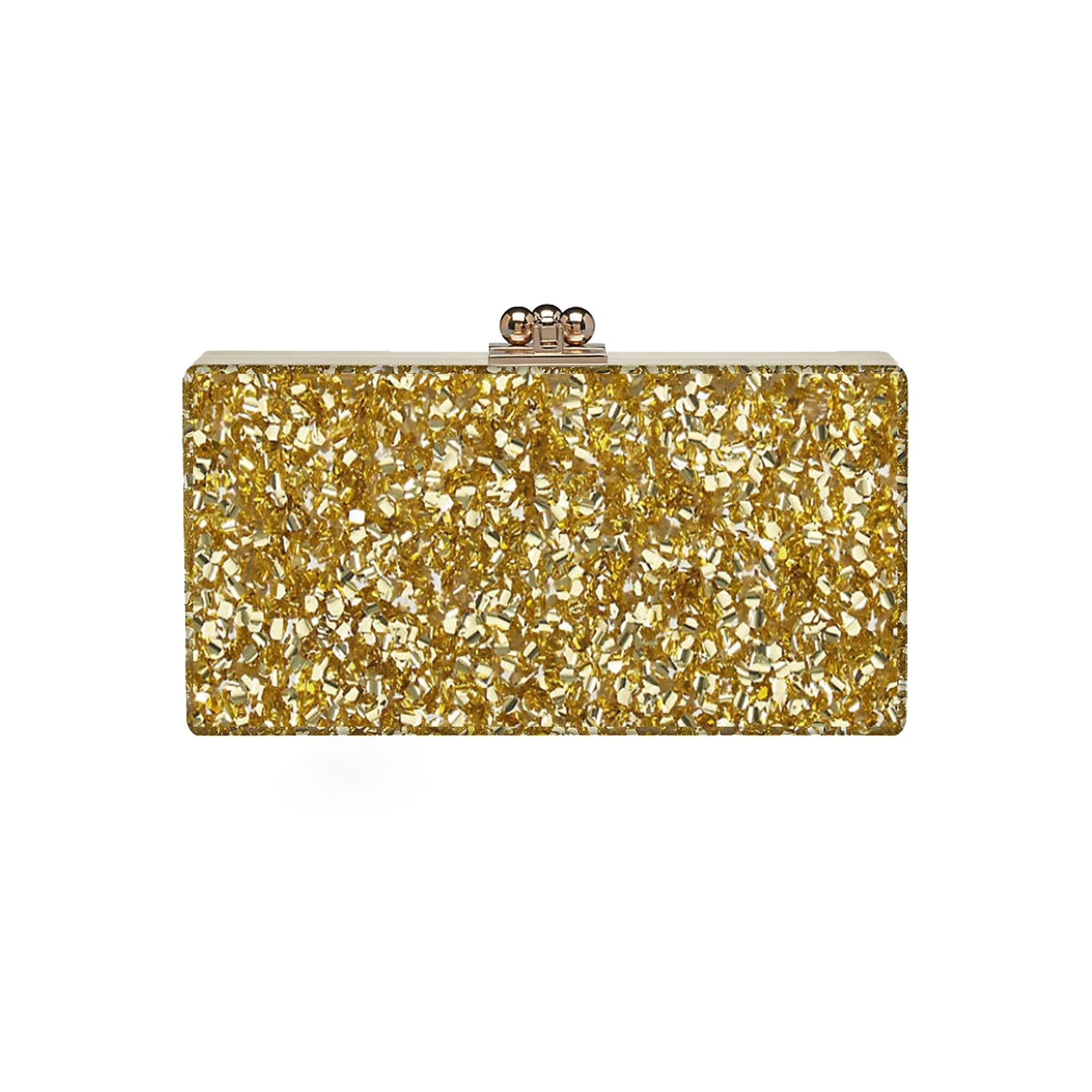 Bridal Slim Jean Box Clutch in Made to Order Acrylic - Image 13