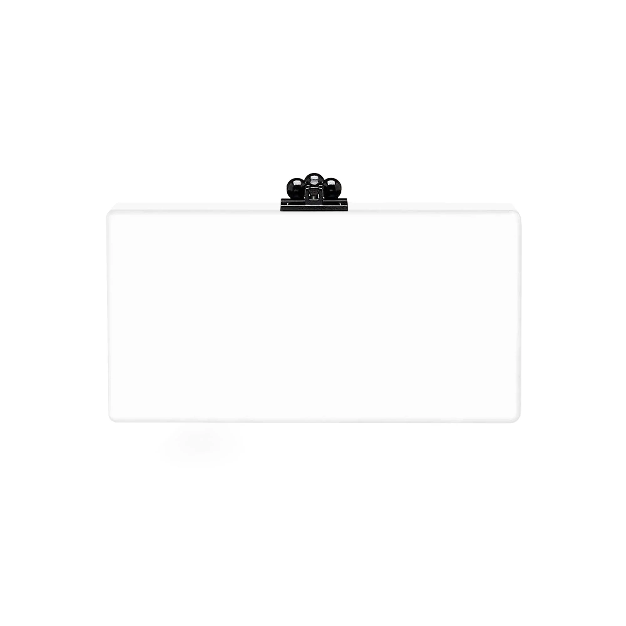 Bridal Slim Jean Box Clutch in Made to Order Acrylic - Image 14