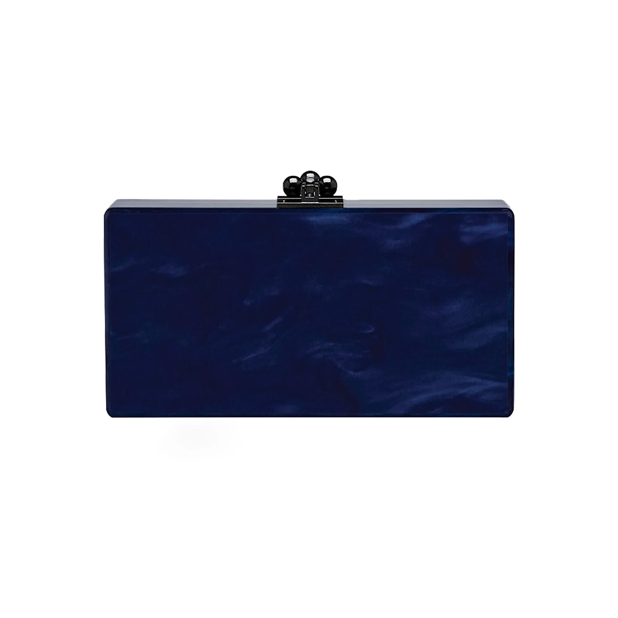 Bridal Slim Jean Box Clutch in Made to Order Acrylic - Image 20