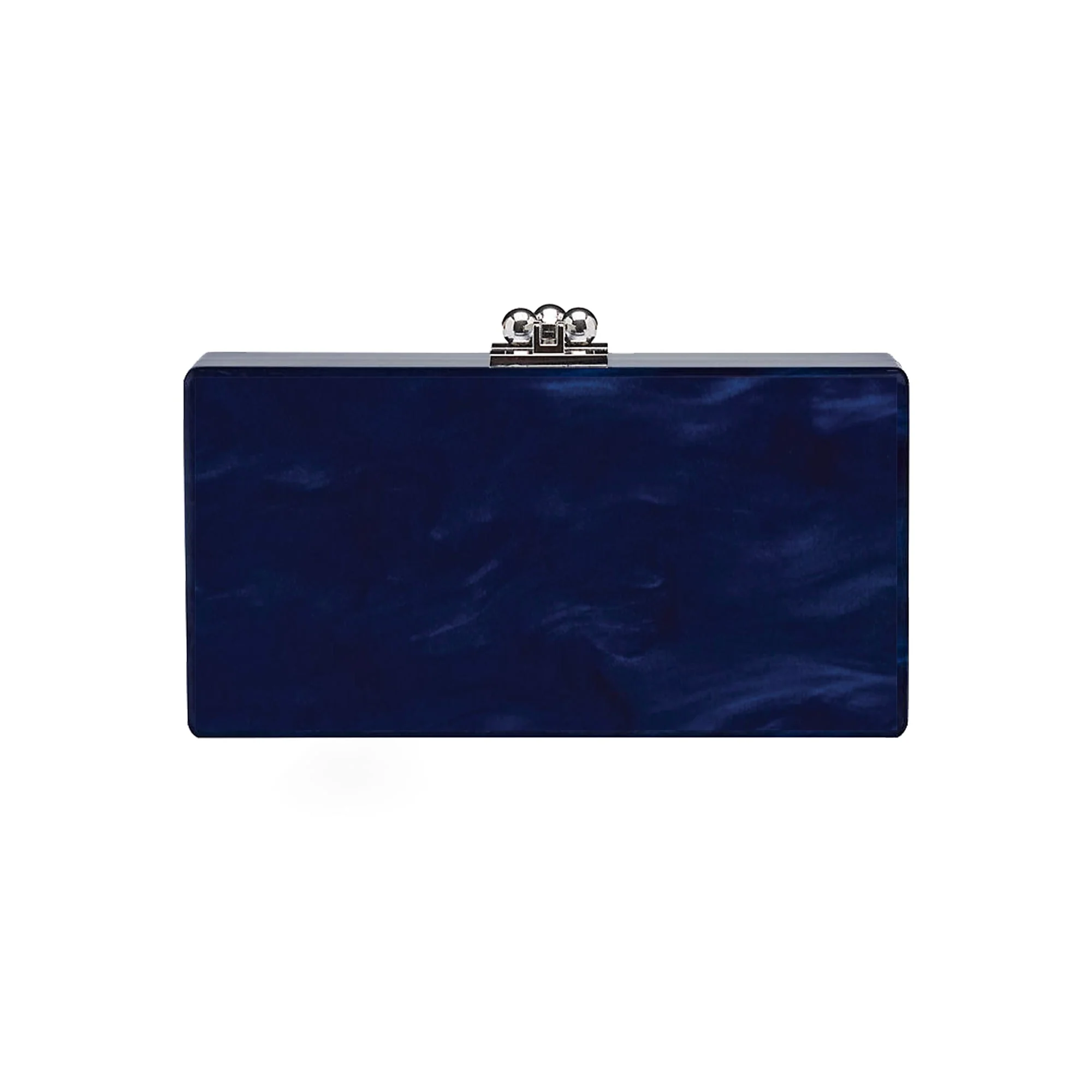 Bridal Slim Jean Box Clutch in Made to Order Acrylic - Image 21