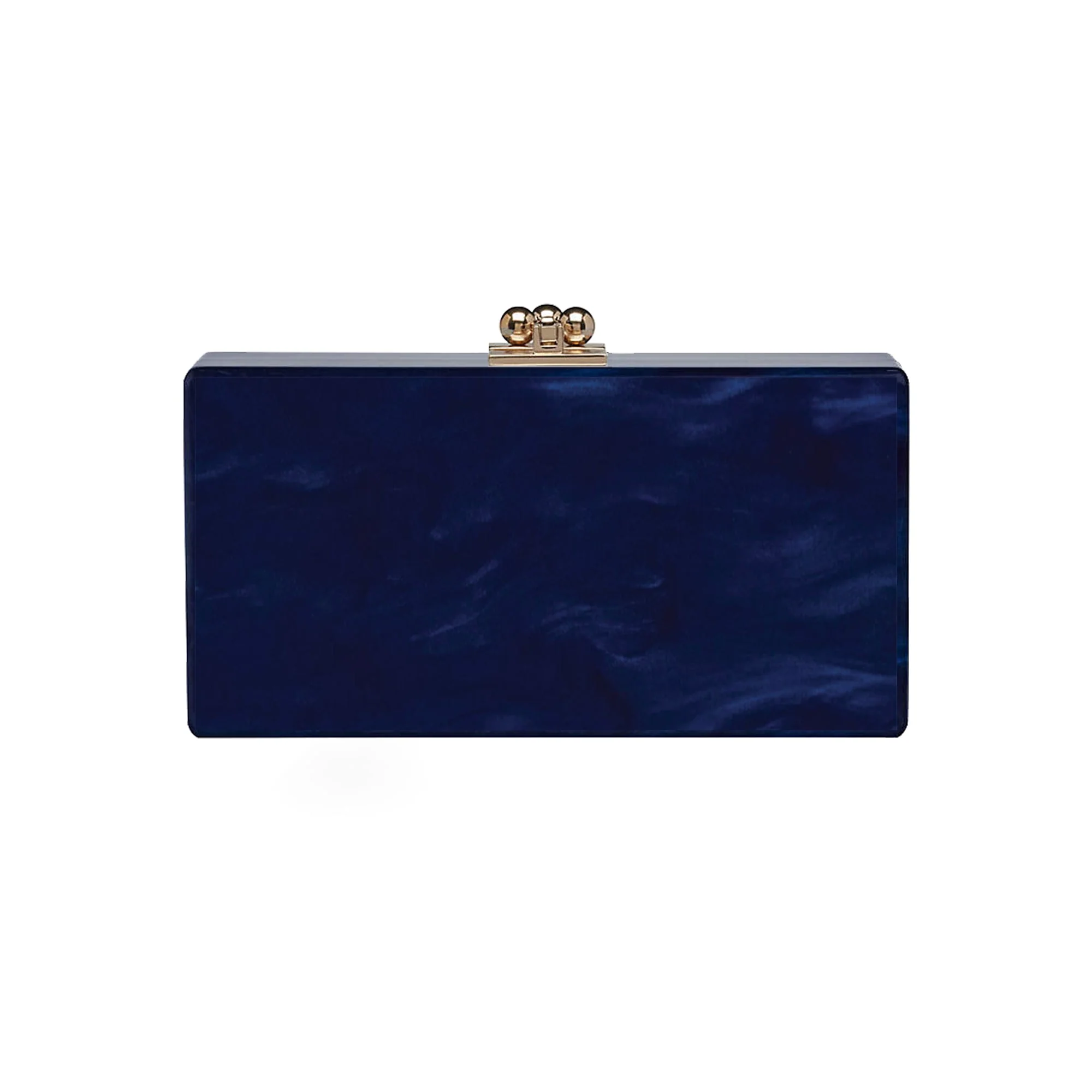 Bridal Slim Jean Box Clutch in Made to Order Acrylic - Image 22