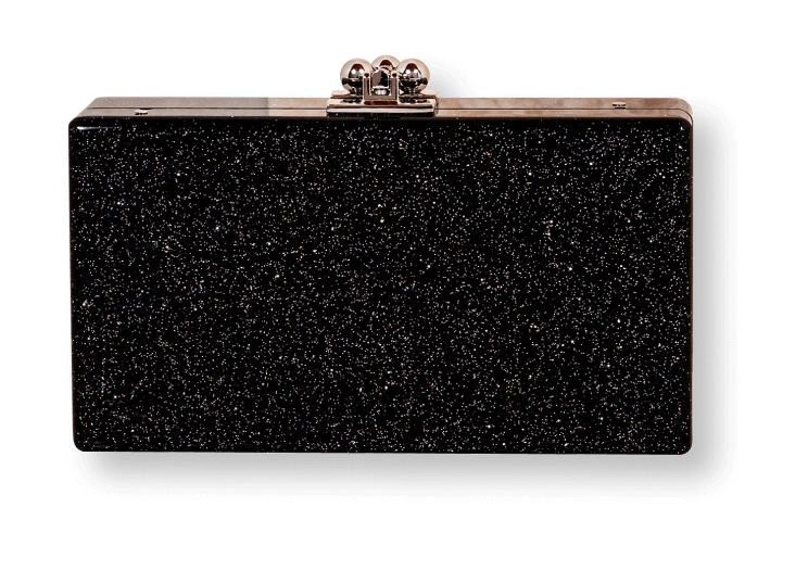 Bridal Slim Jean Box Clutch in Made to Order Acrylic - Image 4