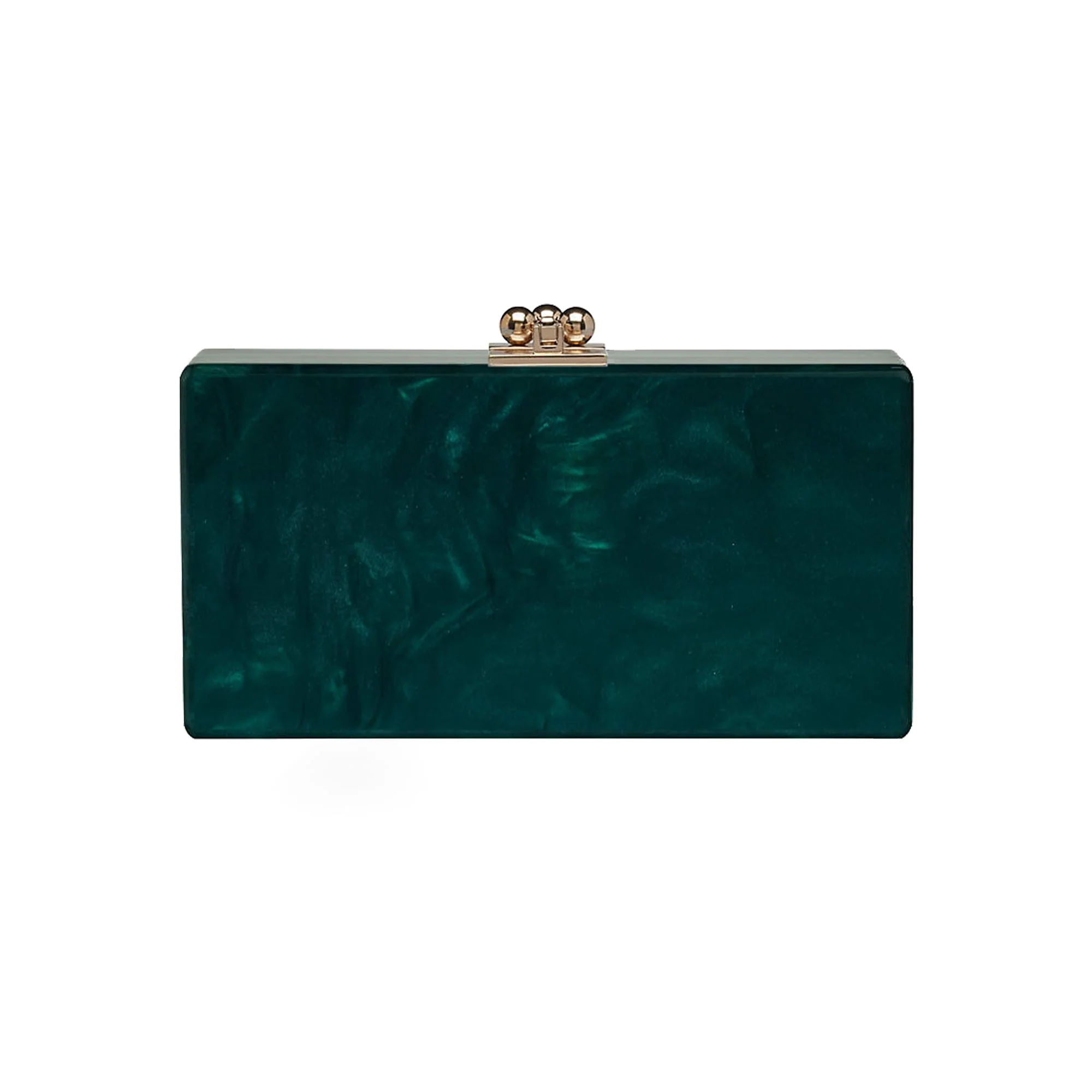 Bridal Slim Jean Box Clutch in Made to Order Acrylic - Image 40