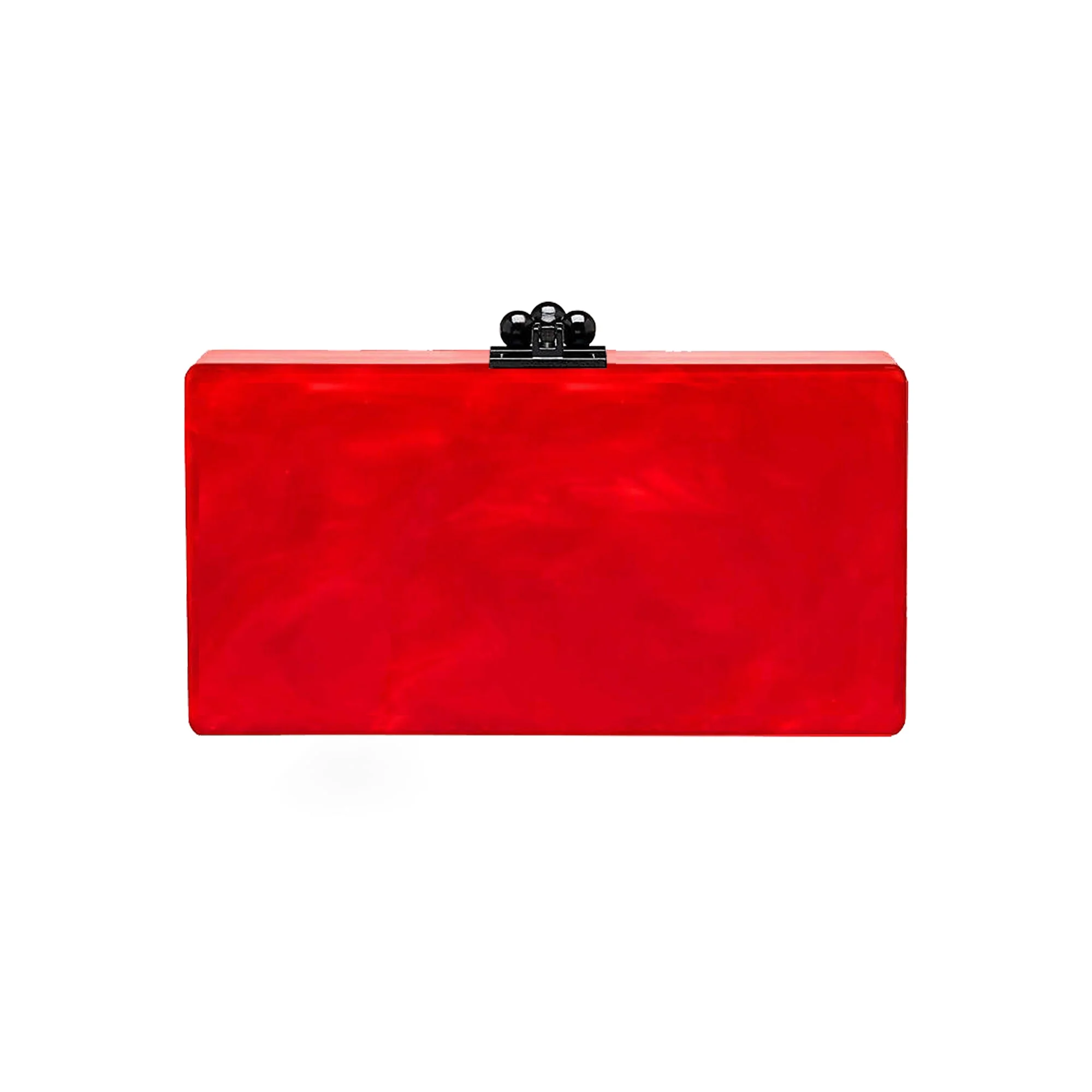 Bridal Slim Jean Box Clutch in Made to Order Acrylic - Image 52