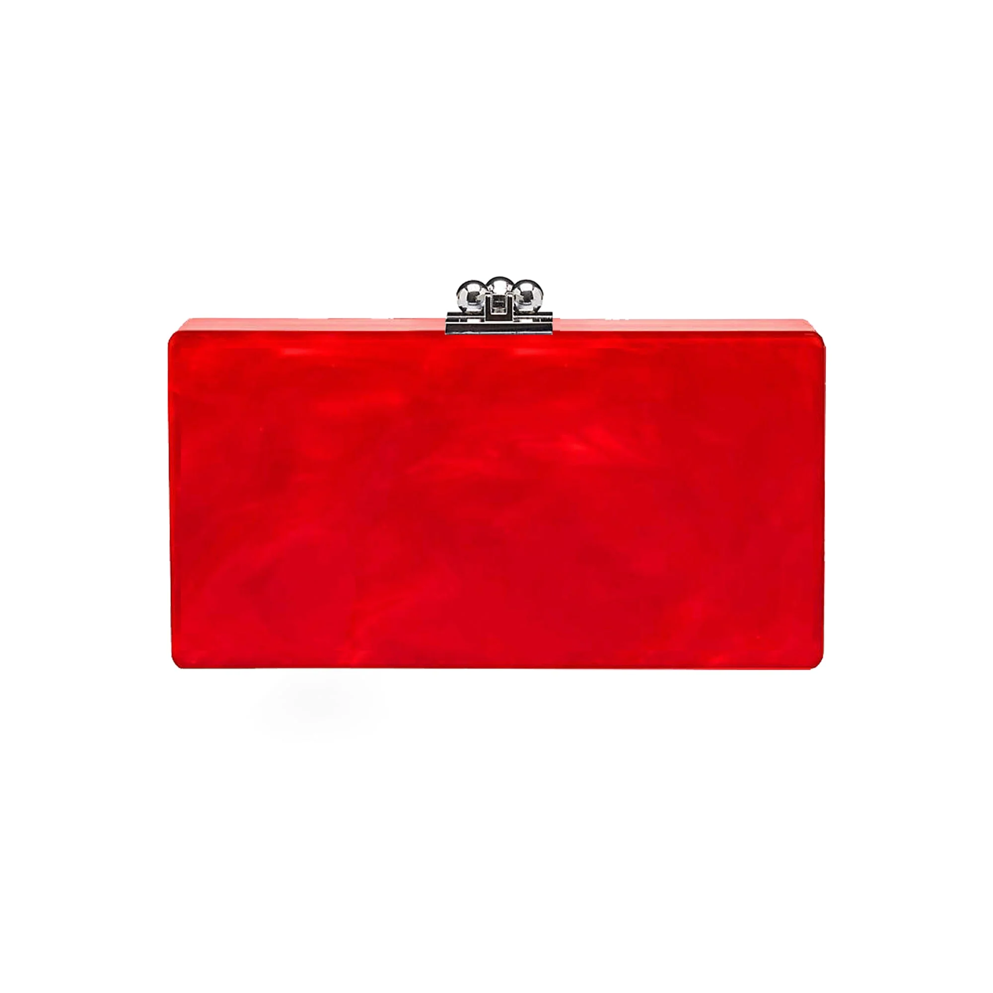 Bridal Slim Jean Box Clutch in Made to Order Acrylic - Image 54