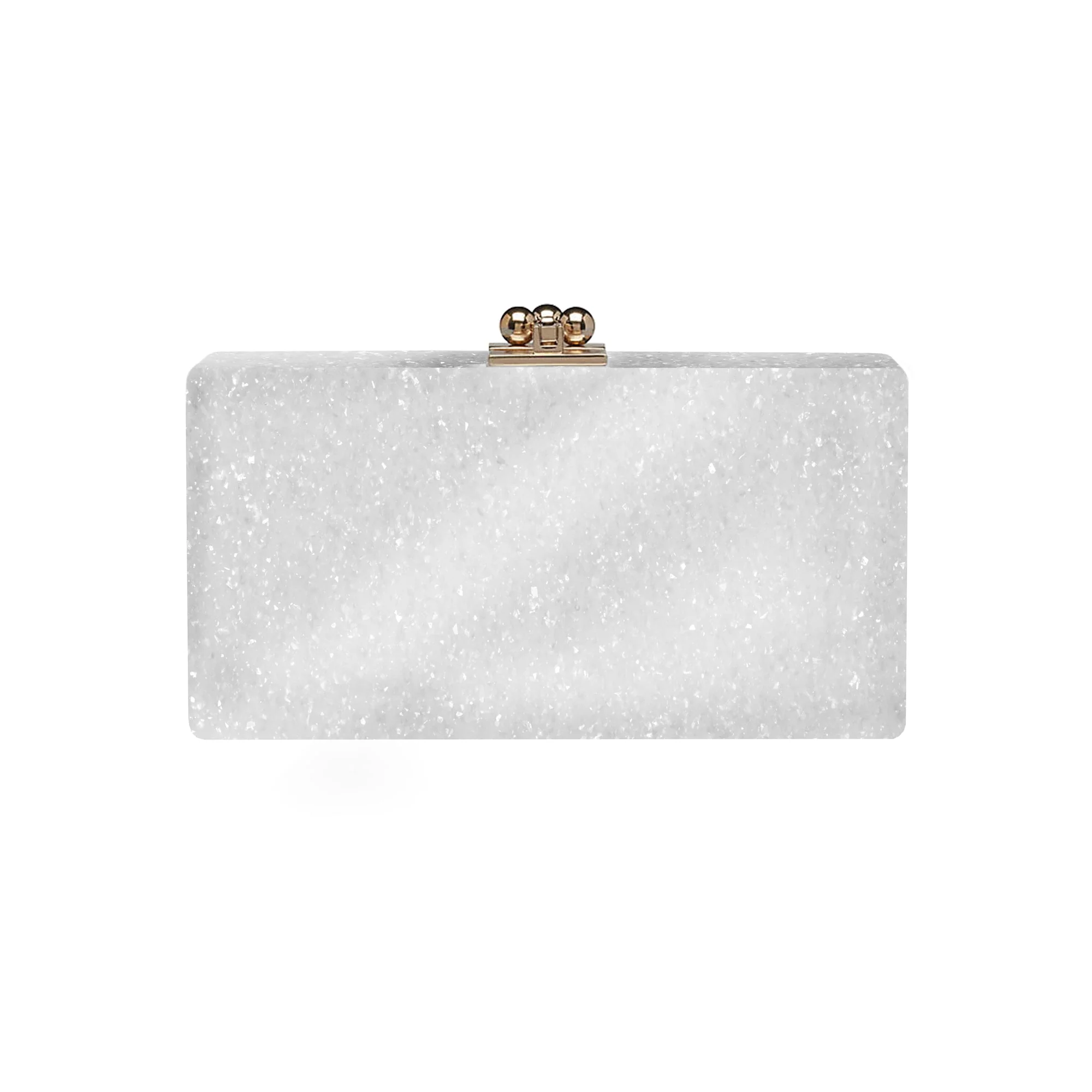 Bridal Slim Jean Box Clutch in Made to Order Acrylic - Image 65