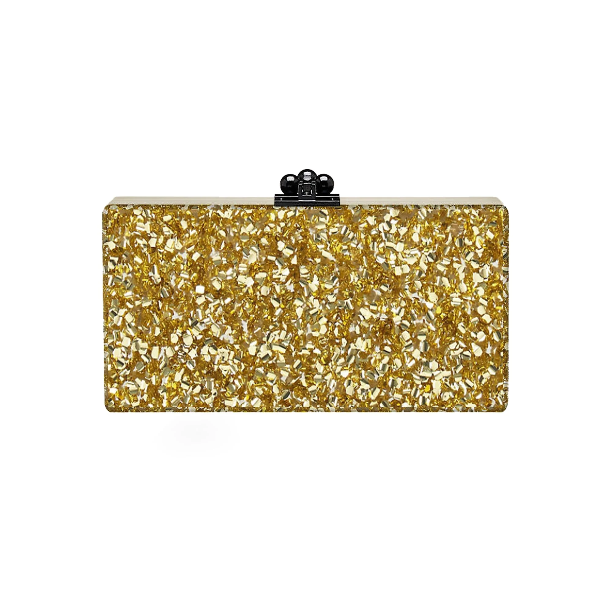 Bridal Slim Jean Box Clutch in Made to Order Acrylic - Image 7
