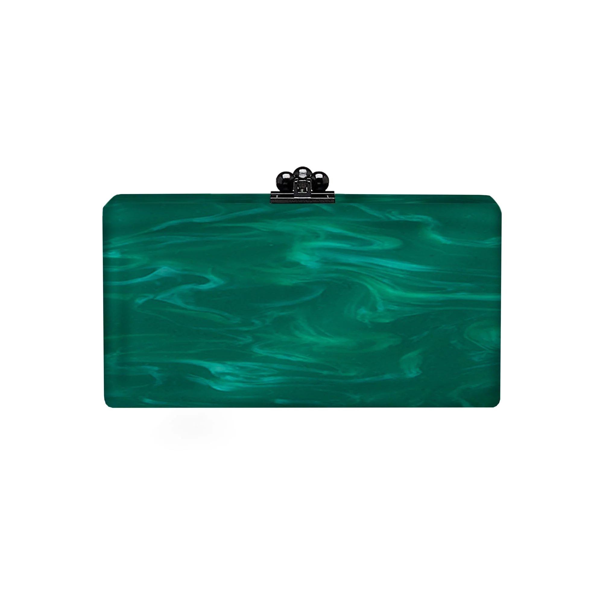 Bridal Slim Jean Box Clutch in Made to Order Acrylic - Image 73