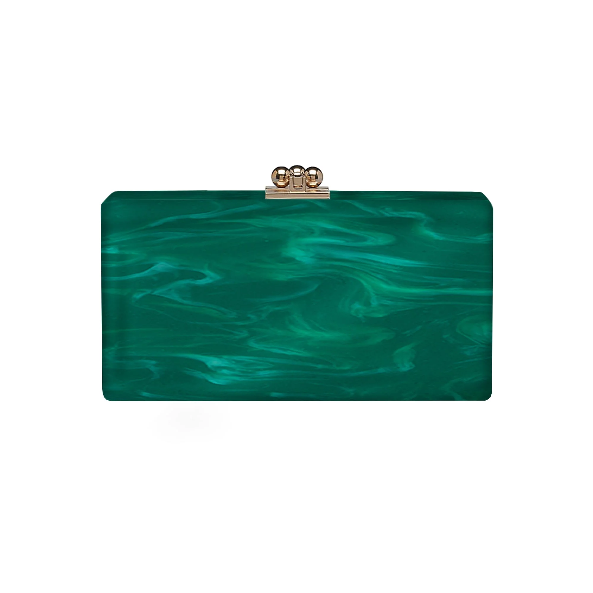 Bridal Slim Jean Box Clutch in Made to Order Acrylic - Image 74