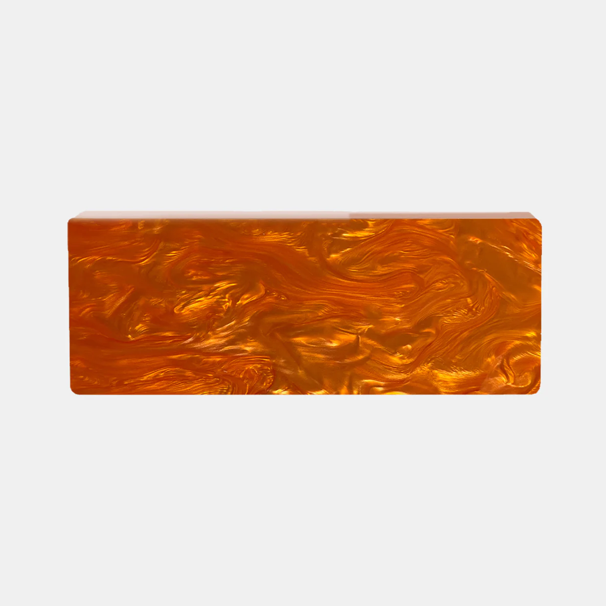 Slim Flavia Box Clutch in Made to Order Acrylic - Image 109