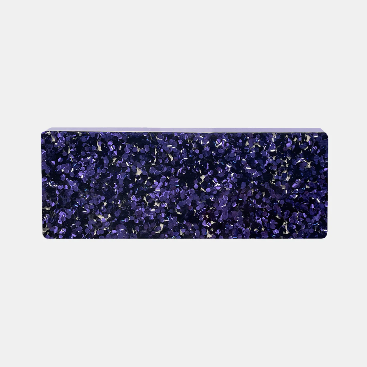 Slim Flavia Box Clutch in Made to Order Acrylic - Image 110