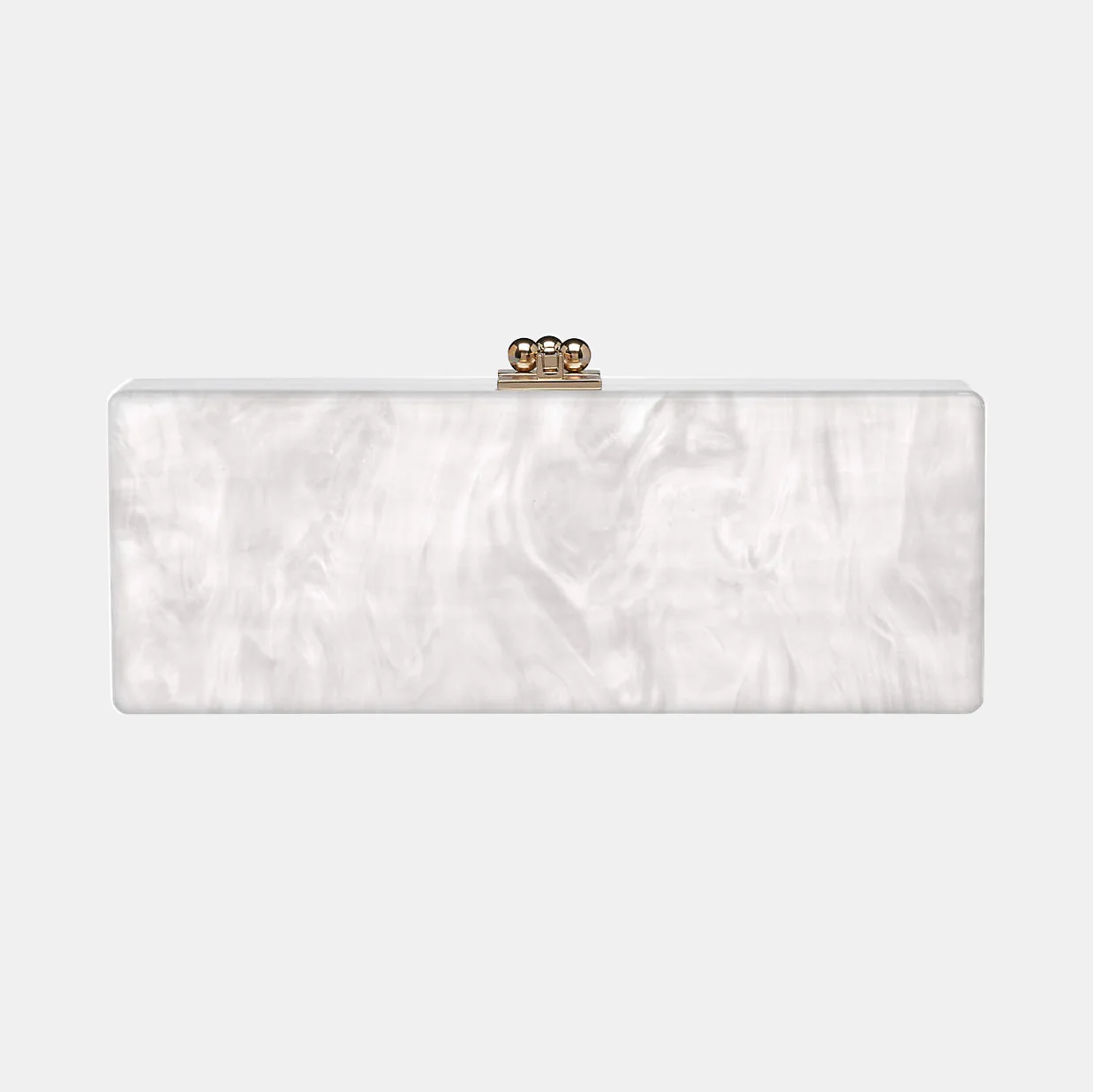 Slim Flavia Box Clutch in Made to Order Acrylic - Image 21