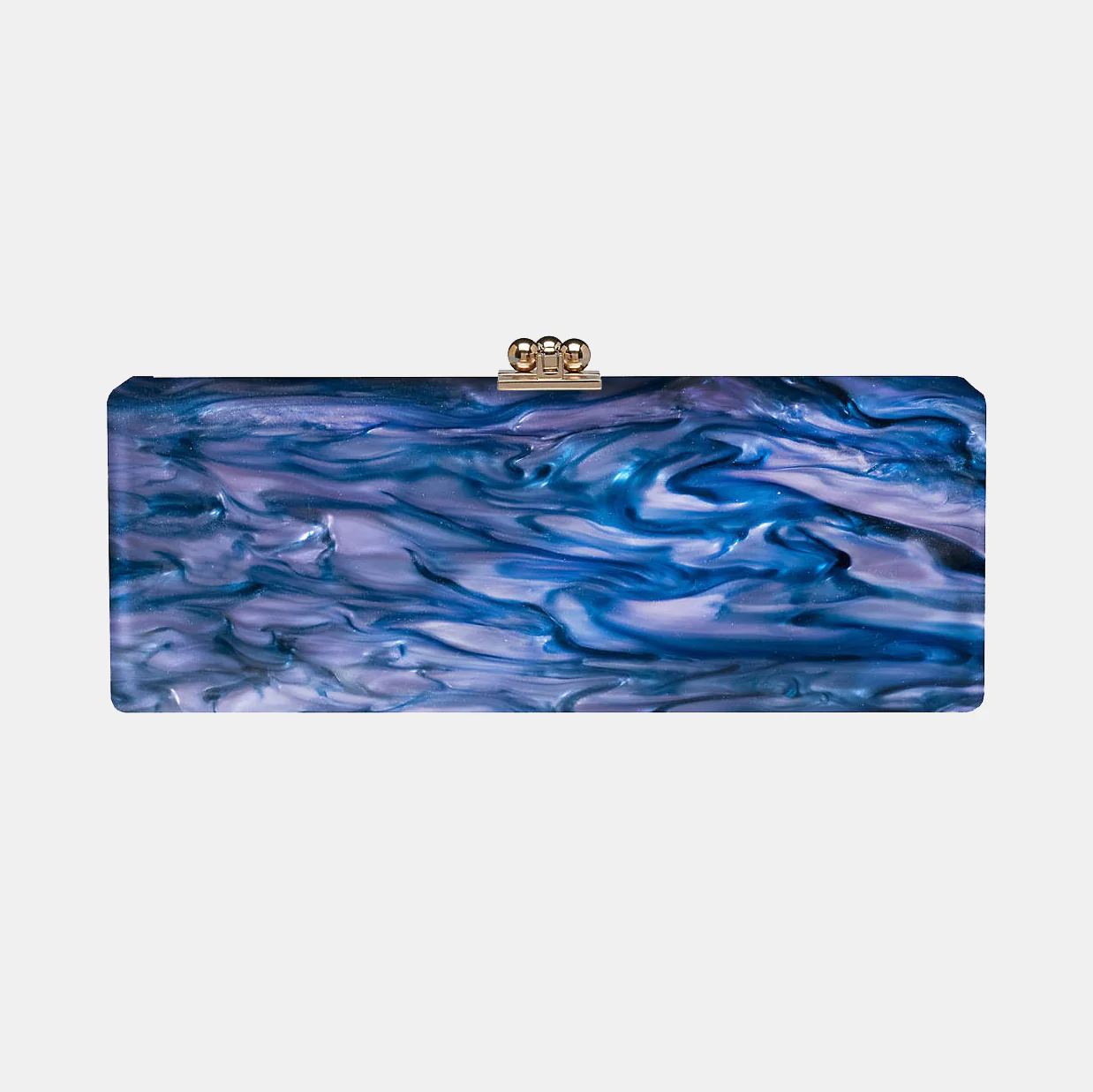 Slim Flavia Box Clutch in Made to Order Acrylic - Image 27