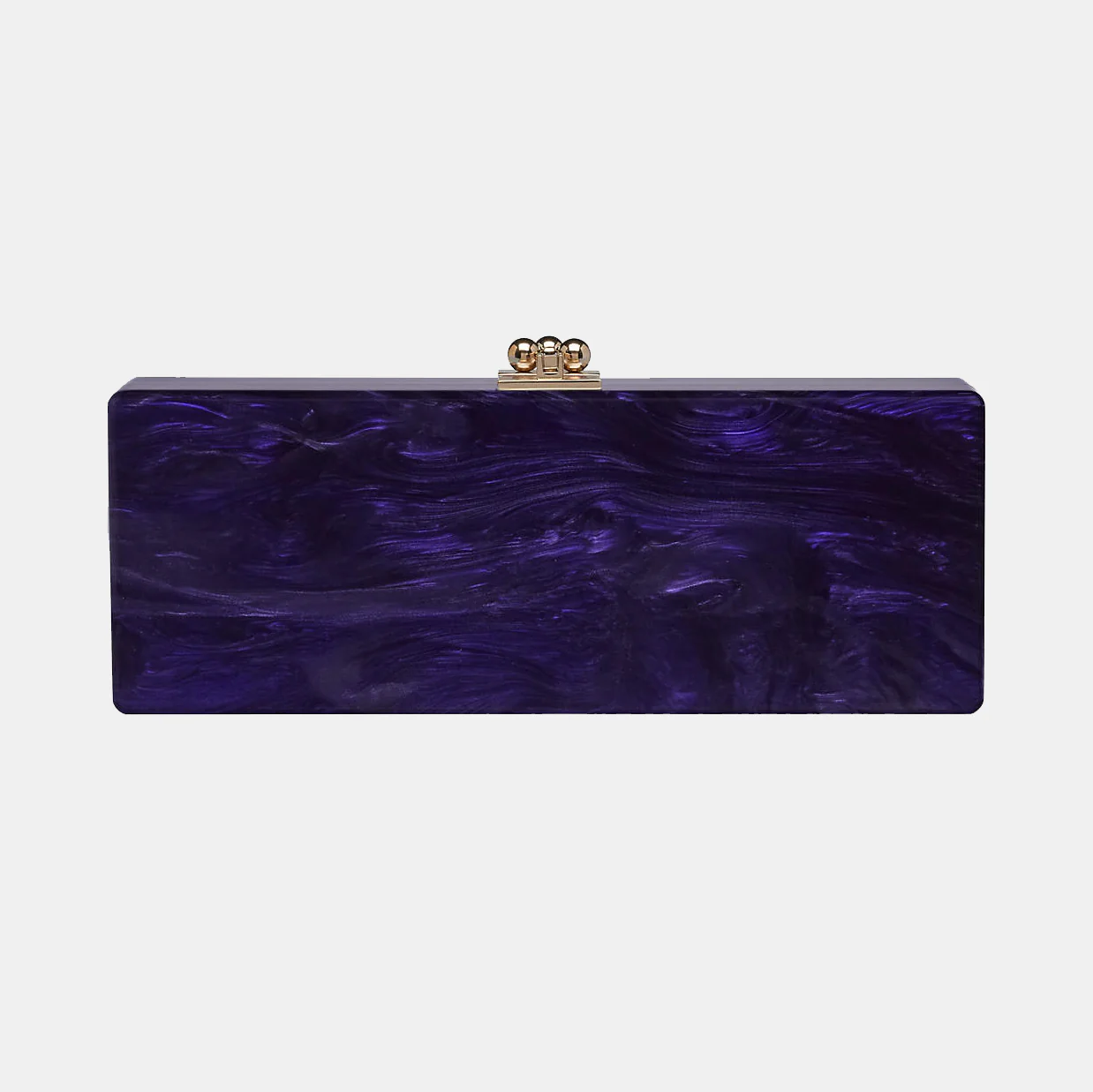 Slim Flavia Box Clutch in Made to Order Acrylic - Image 33