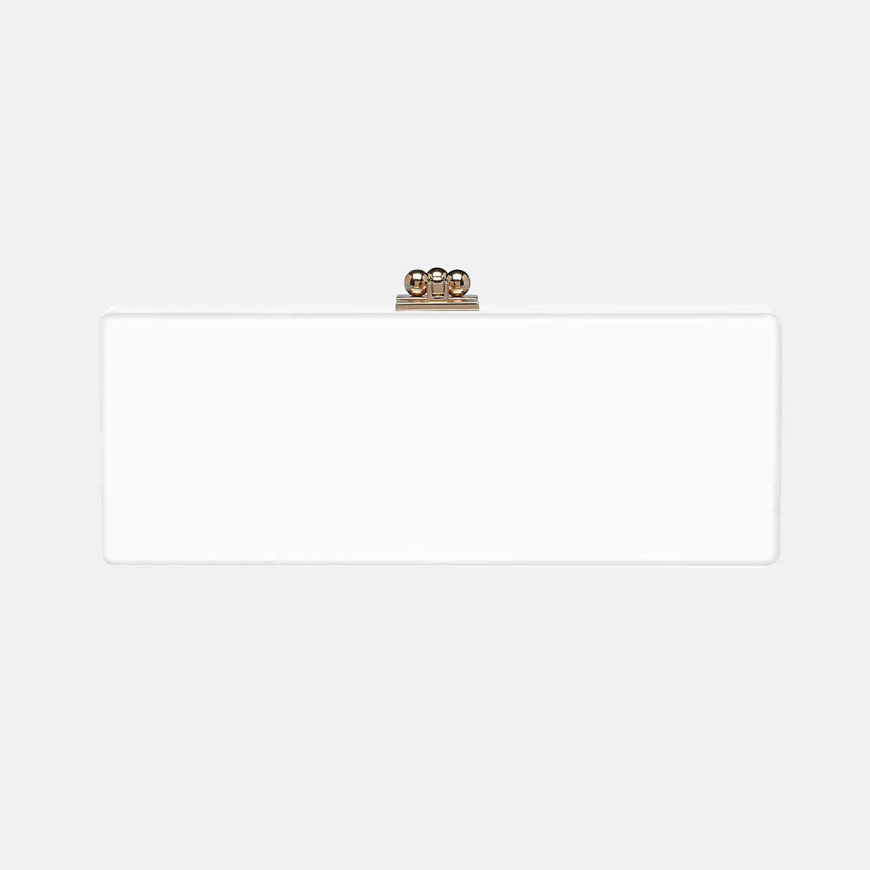 Slim Flavia Box Clutch in Made to Order Acrylic - Image 4