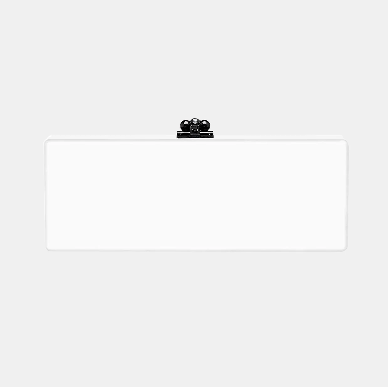 Slim Flavia Box Clutch in Made to Order Acrylic - Image 5