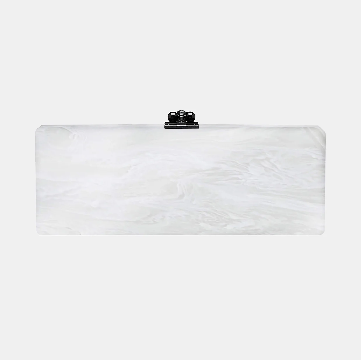 Slim Flavia Box Clutch in Made to Order Acrylic - Image 7