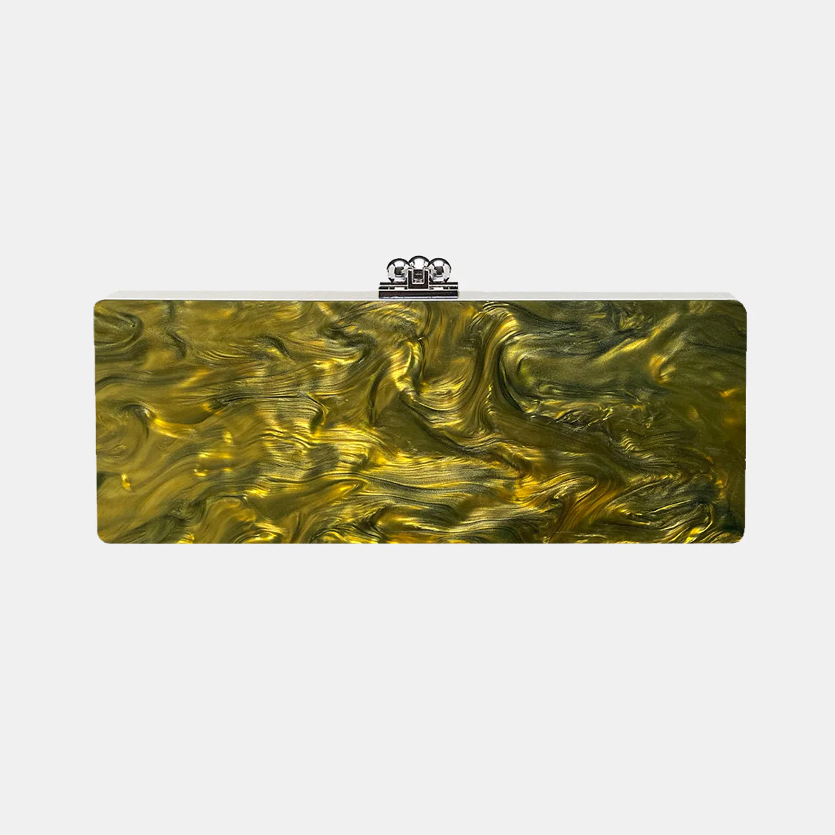 Slim Flavia Box Clutch in Made to Order Acrylic - Image 76