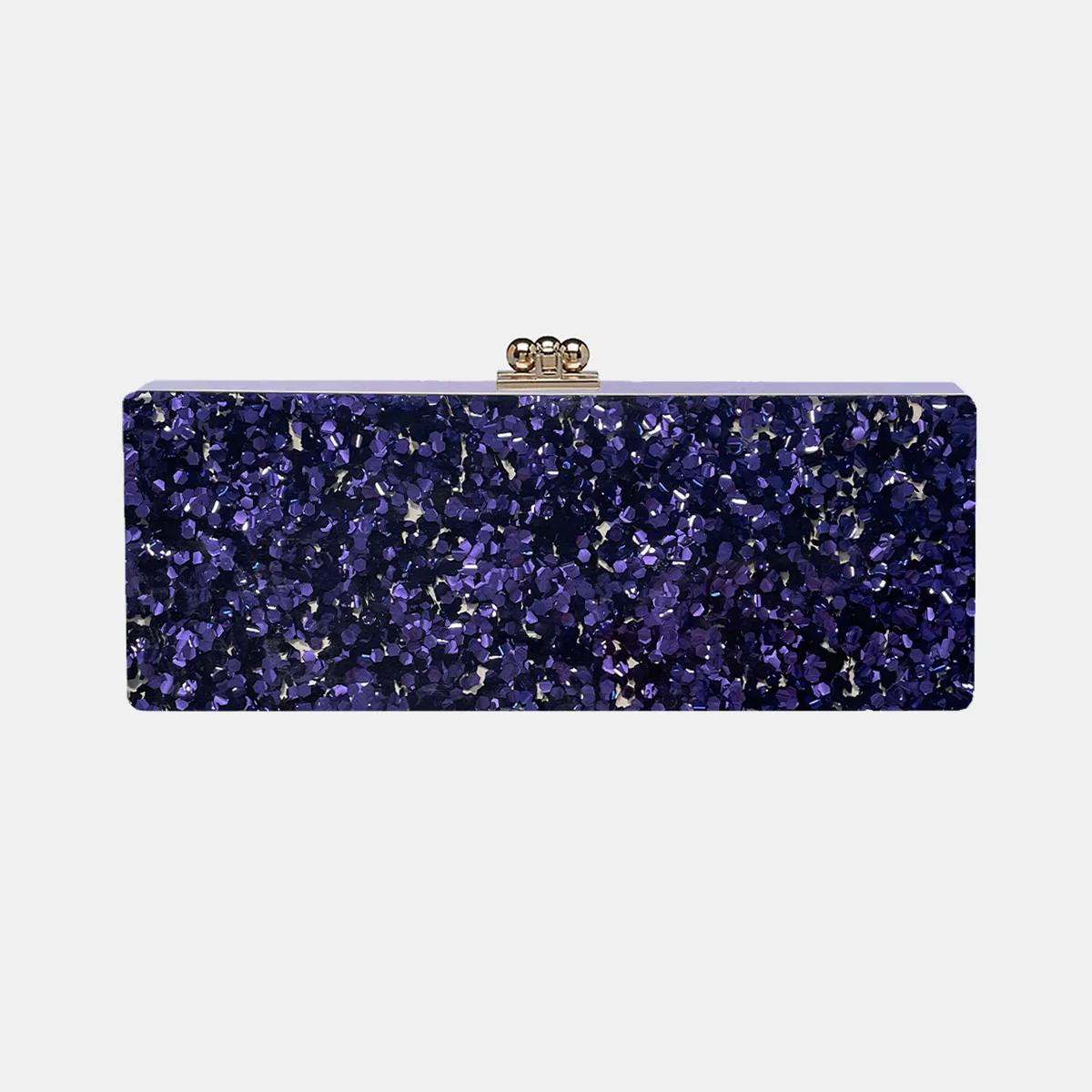 Slim Flavia Box Clutch in Made to Order Acrylic - Image 78