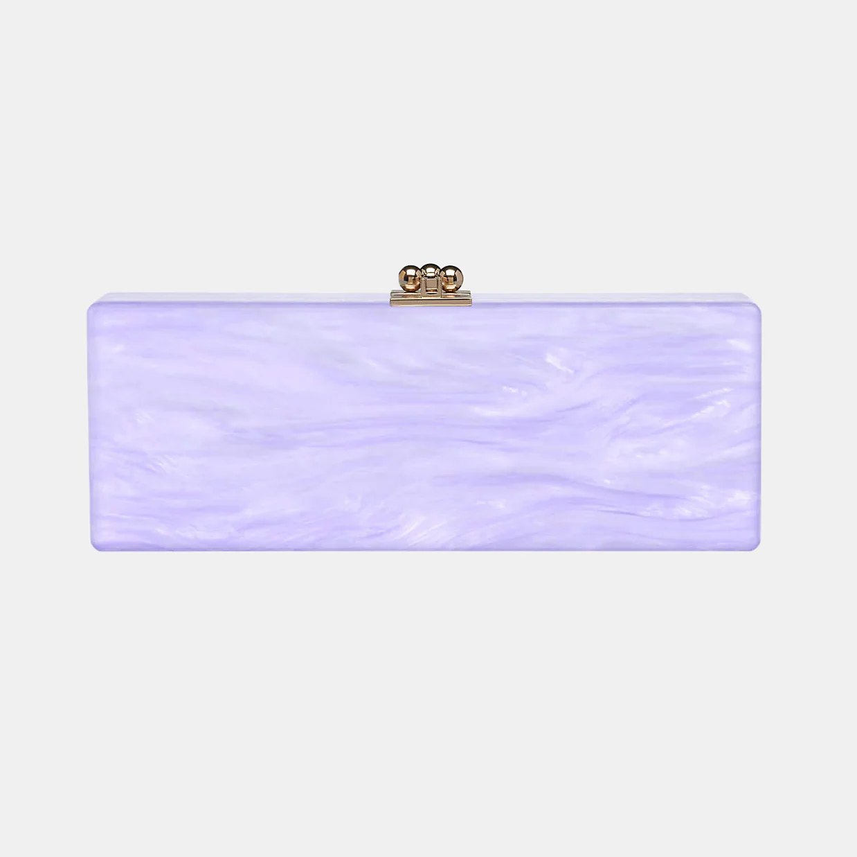 Slim Flavia Box Clutch in Made to Order Acrylic - Image 9