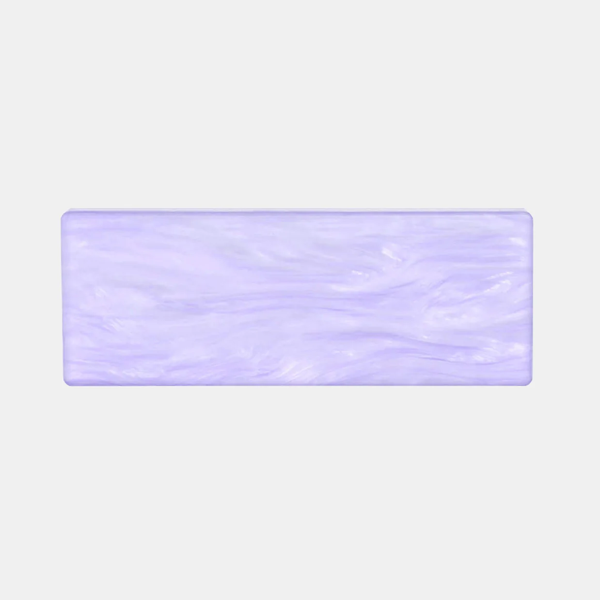 Slim Flavia Box Clutch in Made to Order Acrylic - Image 92