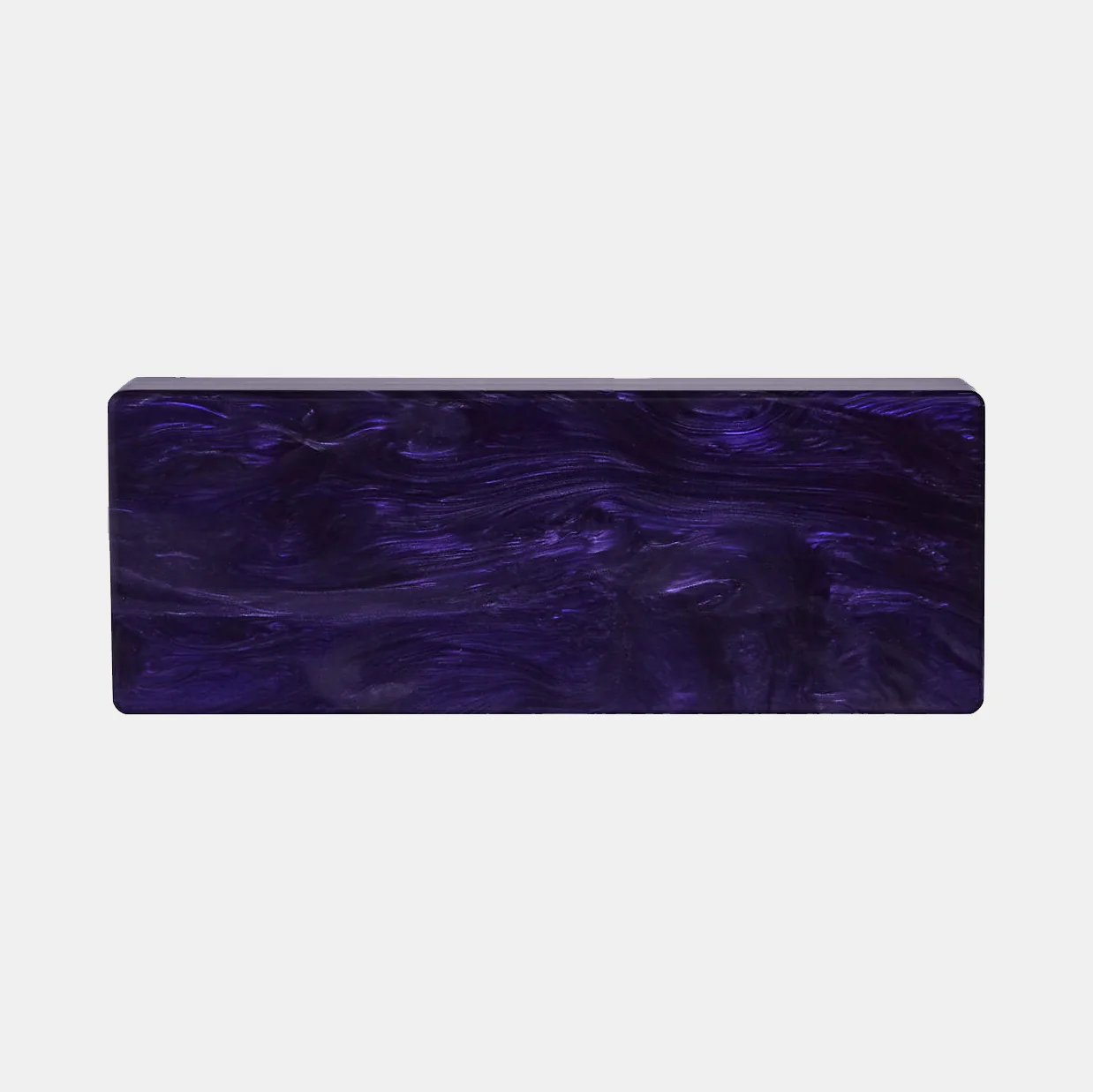 Slim Flavia Box Clutch in Made to Order Acrylic - Image 99