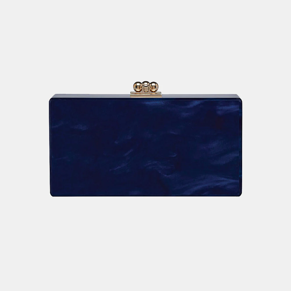 Slim Jean Box Clutch in Made to Order Acrylic - Image 10