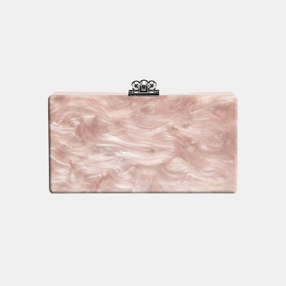 Slim Jean Box Clutch in Made to Order Acrylic - Image 12