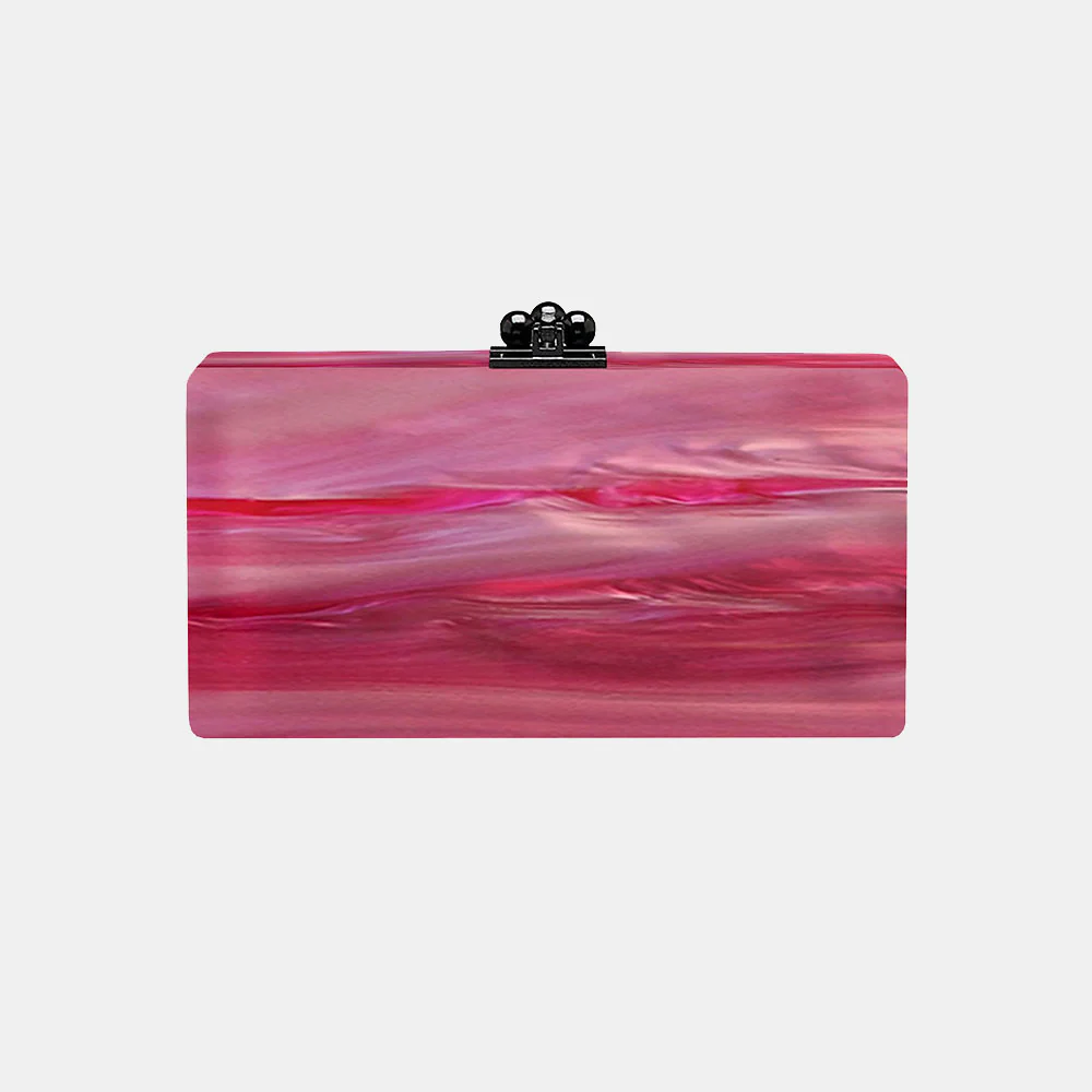 Slim Jean Box Clutch in Made to Order Acrylic - Image 17