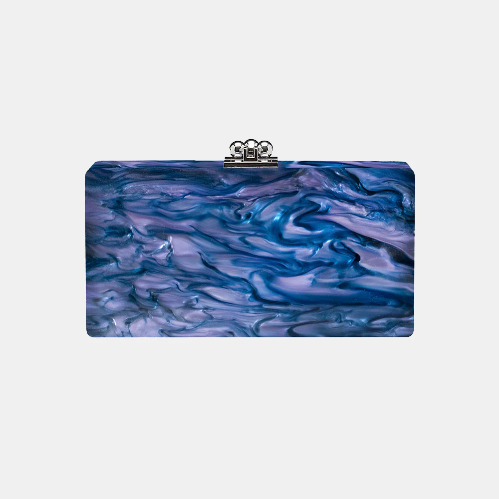Slim Jean Box Clutch in Made to Order Acrylic - Image 18