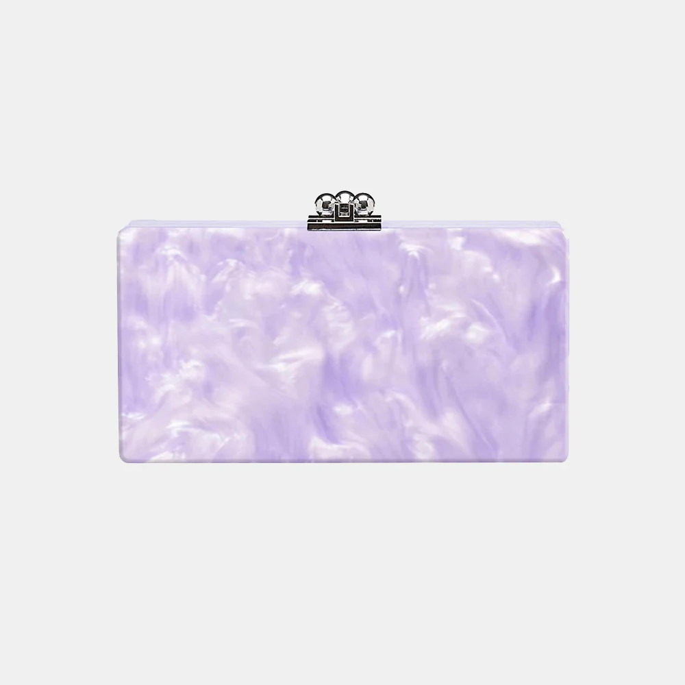 Slim Jean Box Clutch in Made to Order Acrylic - Image 30