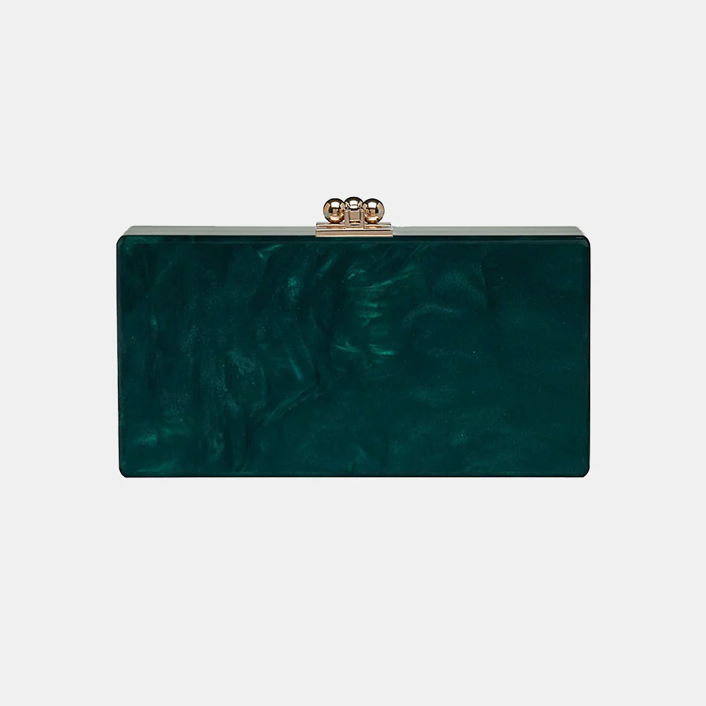 Slim Jean Box Clutch in Made to Order Acrylic - Image 40