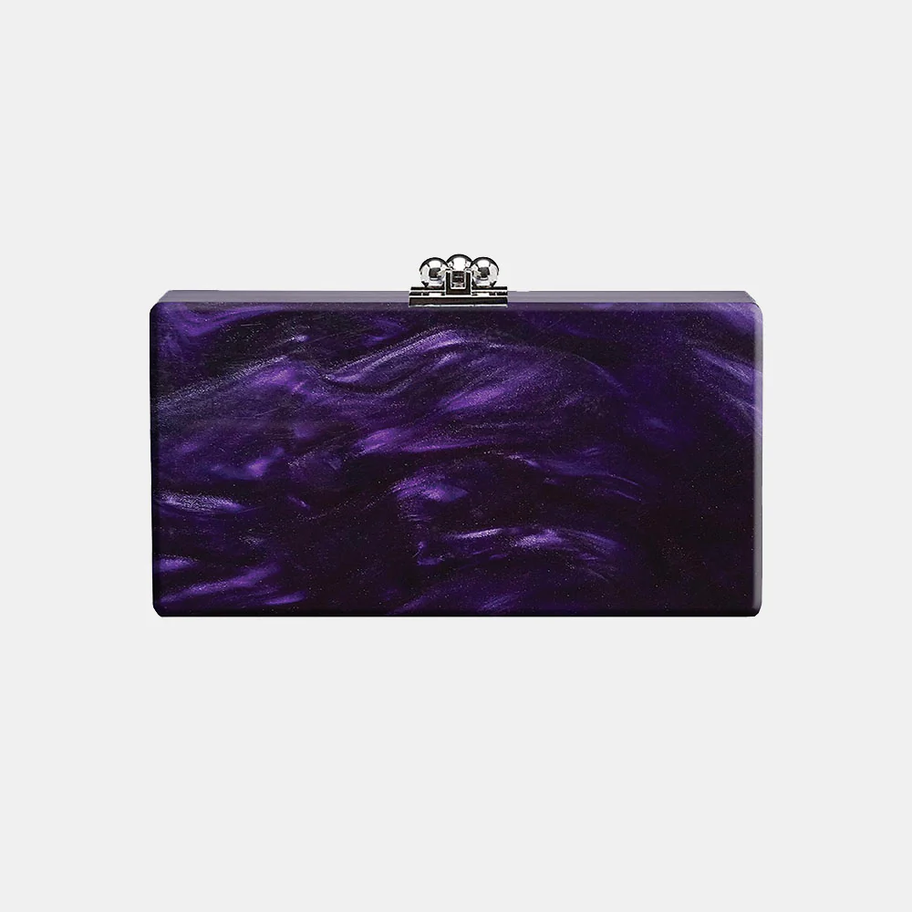 Slim Jean Box Clutch in Made to Order Acrylic - Image 42