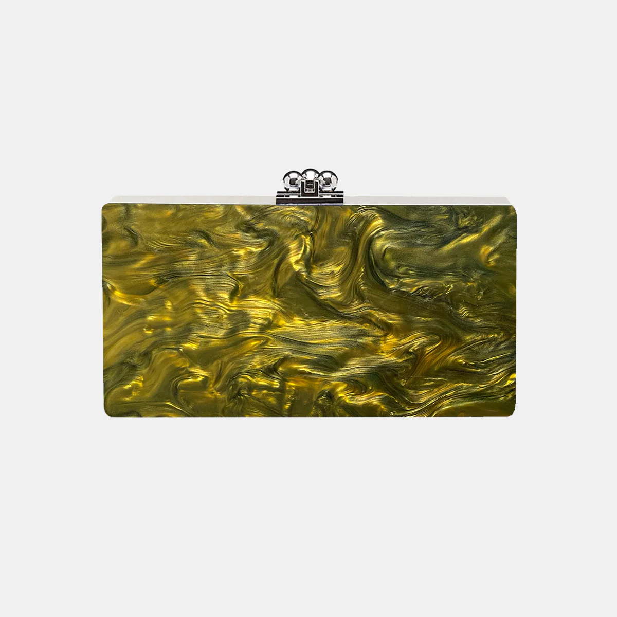Slim Jean Box Clutch in Made to Order Acrylic - Image 85