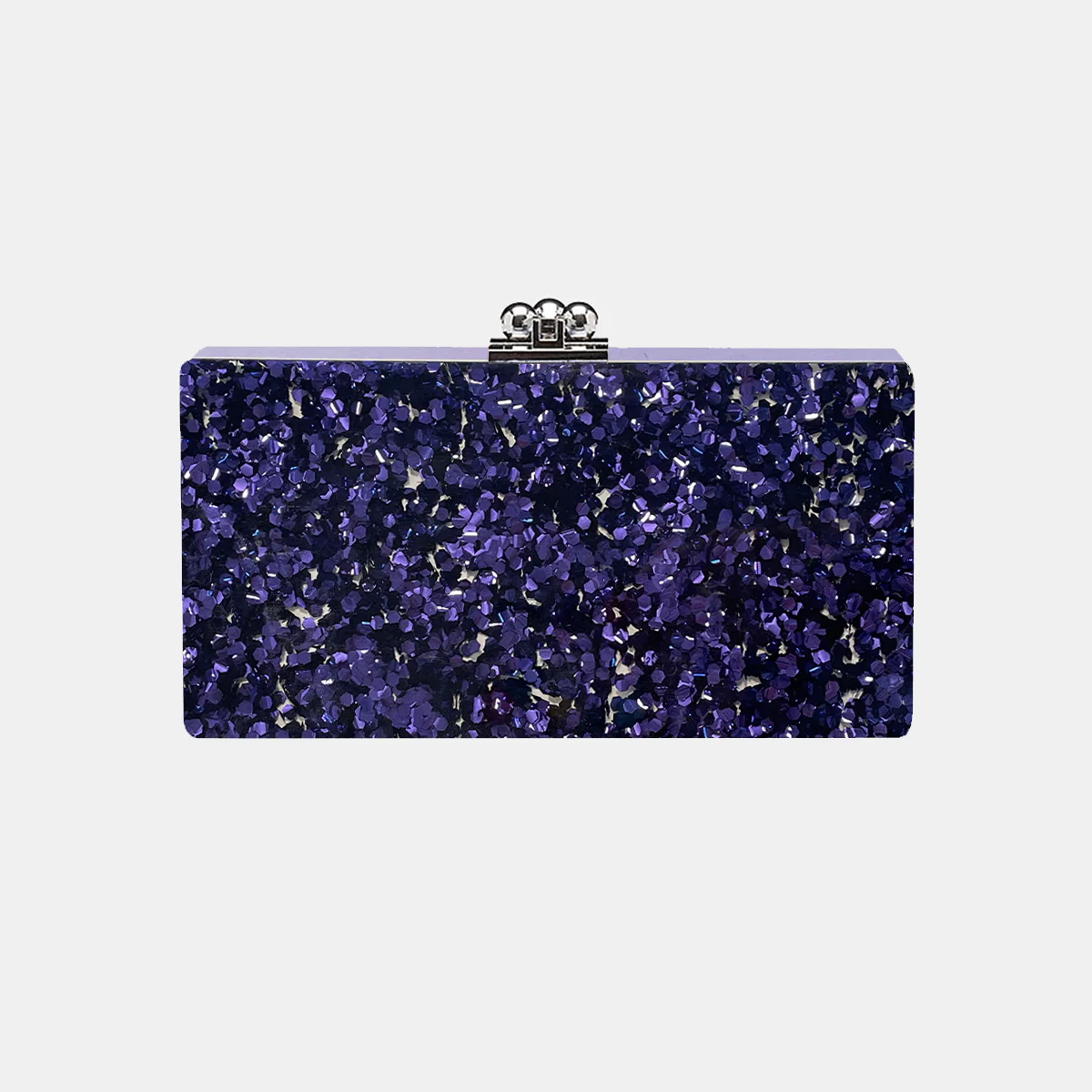 Slim Jean Box Clutch in Made to Order Acrylic - Image 86