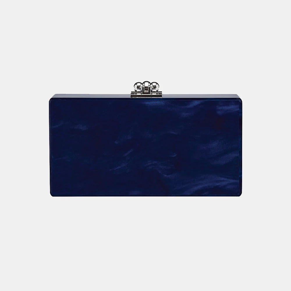 Slim Jean Box Clutch in Made to Order Acrylic - Image 9