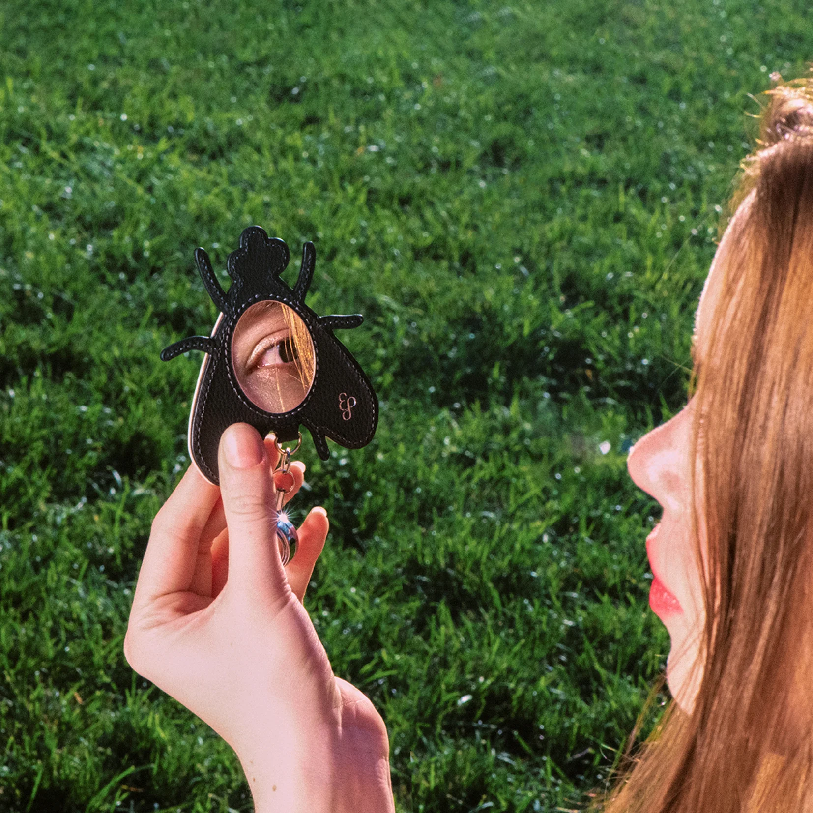 Fruit Fly Mirror Keychain - Image 3