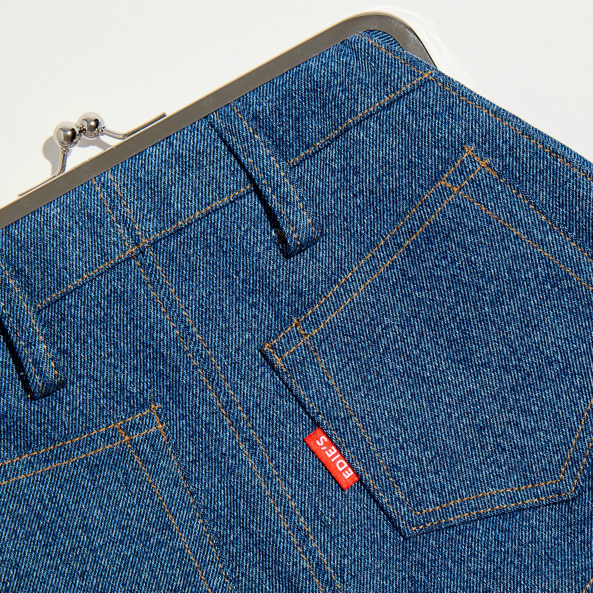 Hot Pants Bag in Denim - Image 4